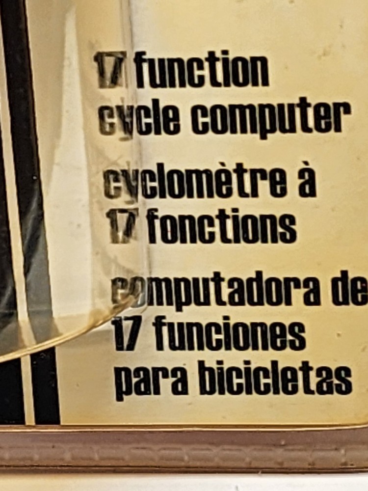 SCHWINN 17 Function Cycle Computer SW654 Speedometer Odometer