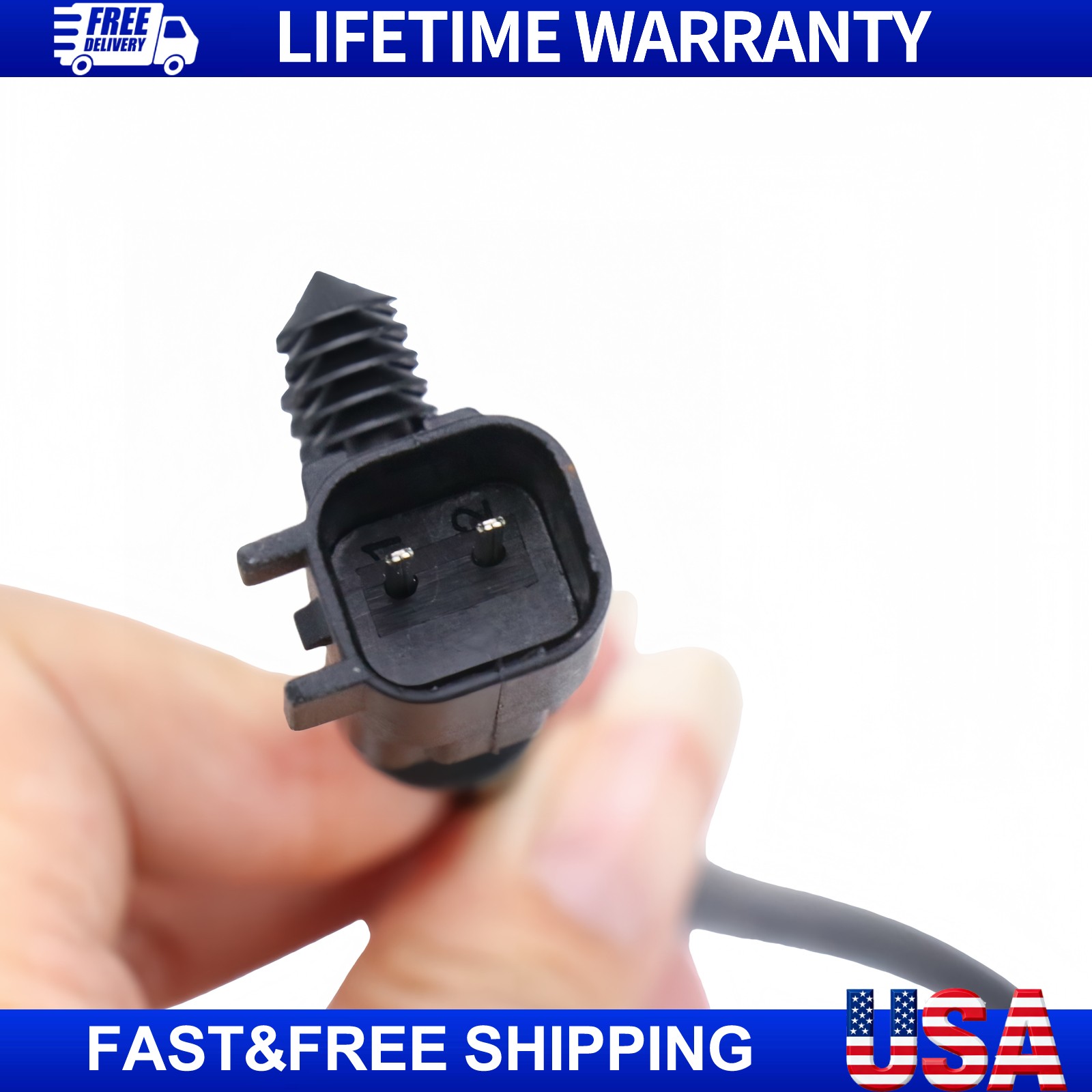 Replacement For Jeep Wrangler JL 2018-2025 Front ABS Wheel Speed Sensor Brake