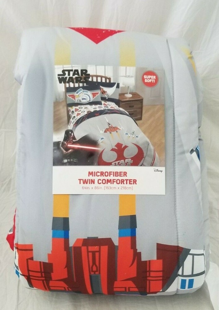 Disney Star Wars Twin Microfiber Comforter NIP