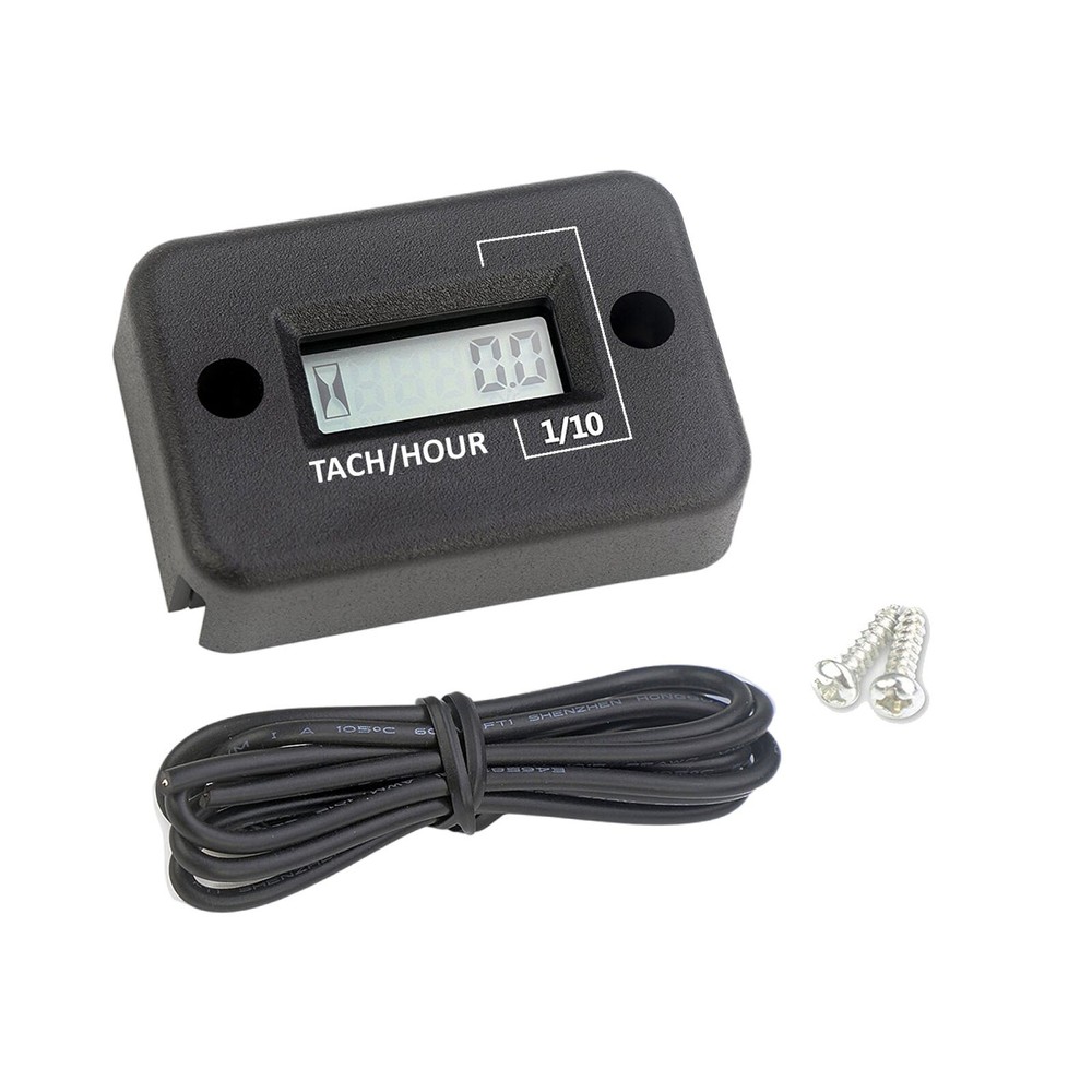 Tachometer Digital Inductive Hour Meter Engine Tachometer For Motorcycle Boat