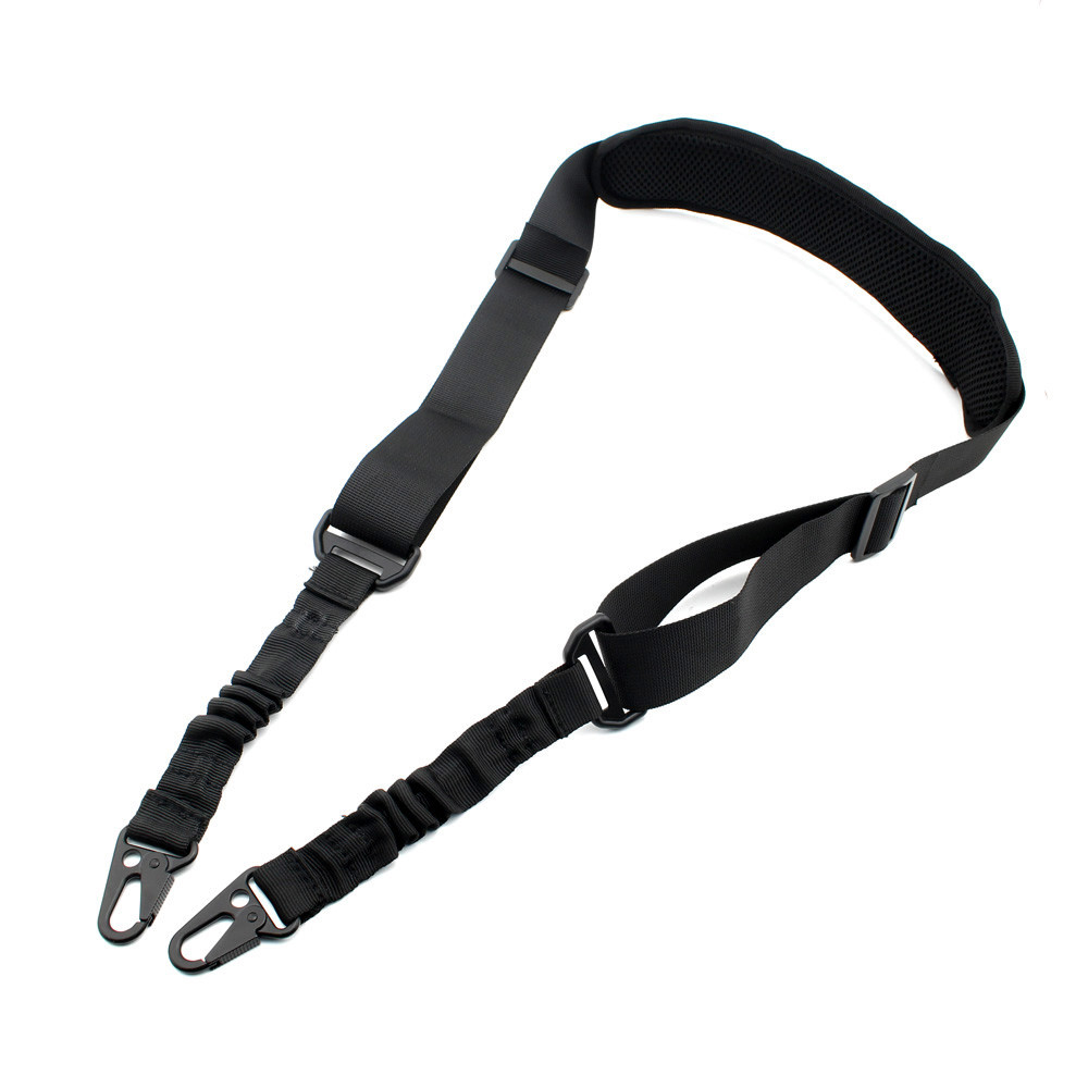 Adjustable Quick Release 2 Point Gun Strap Shoulder Padded Bungee Rifle Sling