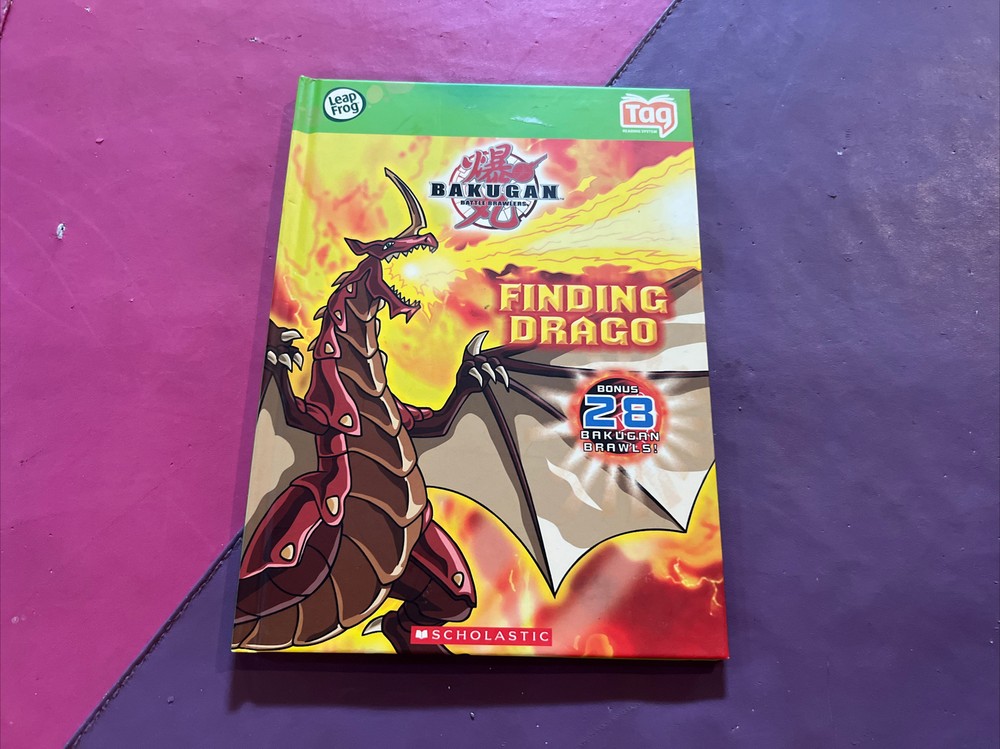 LeapFrog Tag book — BAKUGAN: FINDING DRAGO