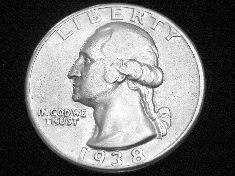 1938 Washington Quarter -- Extra Fine +++