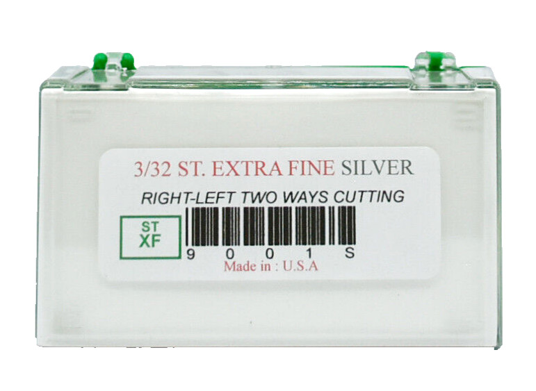 Startool Acrylic Nail Drill 3/32" STXF Extra Fine Silver ( Single )