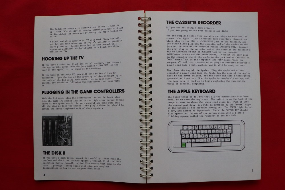 VINTAGE APPLE II COMPUTER “THE APPLESOFT TUTORIAL” MANUAL