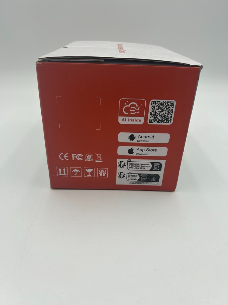 Solar Battery Security Camera with AI-Powered Event Detection