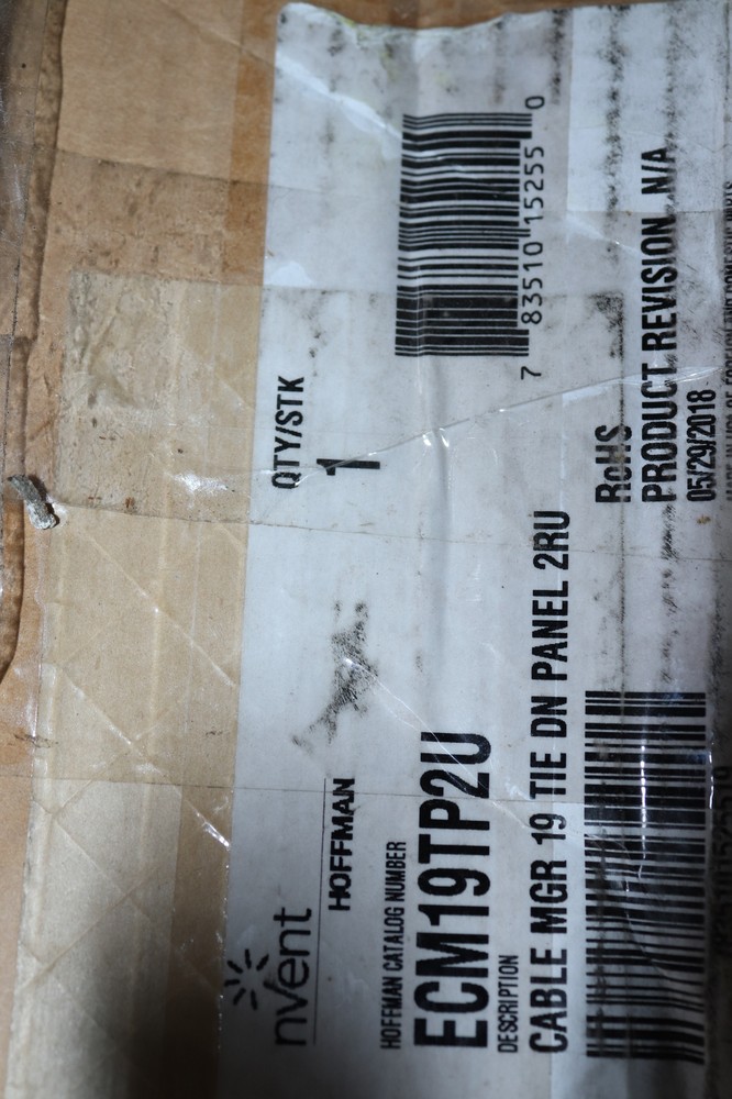 Hoffman Tie-Down Panel 2U ECM19TP2U