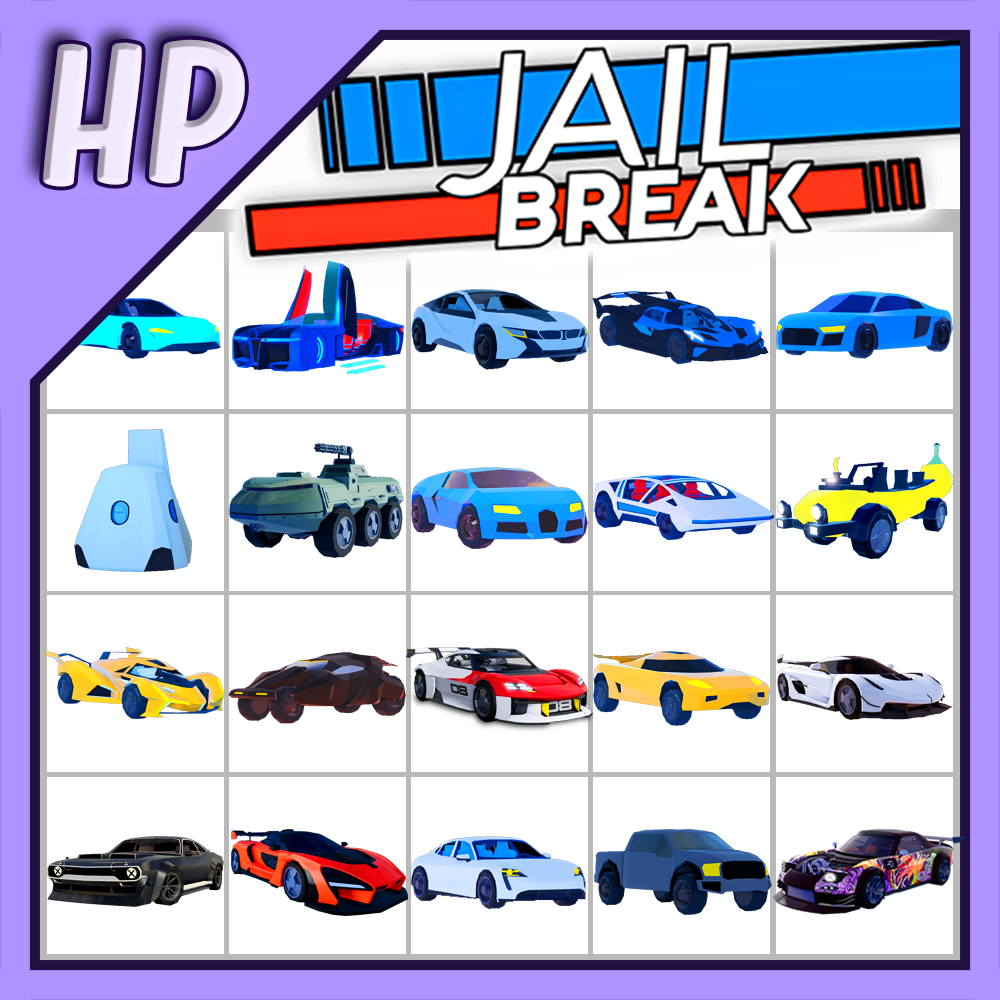 ANY CAR Roblox Jailbreak 💎CLEAN - LOW TT - FAST DELIVERY⚡ rim/texture/spoiler