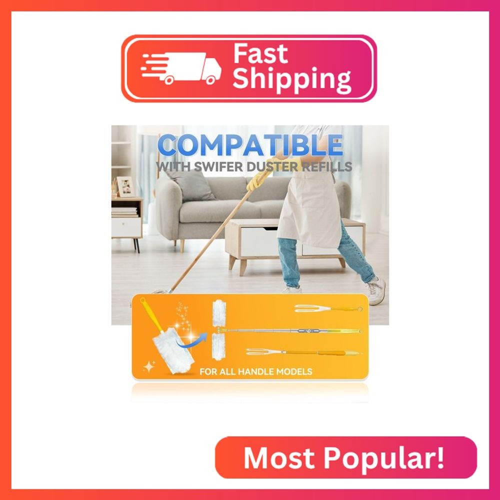 30 Pack Dusters Refills Compatible with Swiffer Duster Handle Models, 180° One S