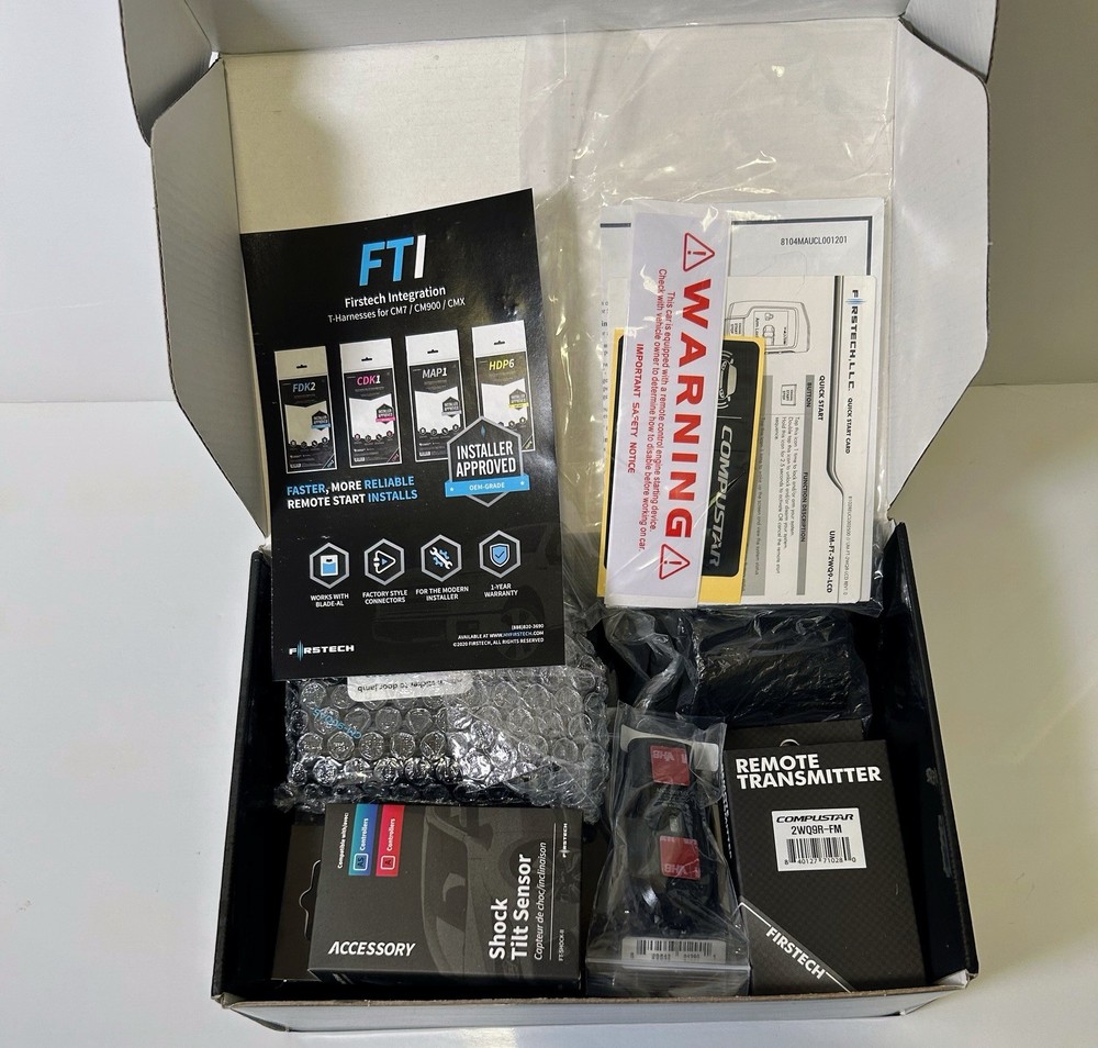 Compustar CS2WQ900-AS 2-Way LCD Remote Start and Alarm Bundle