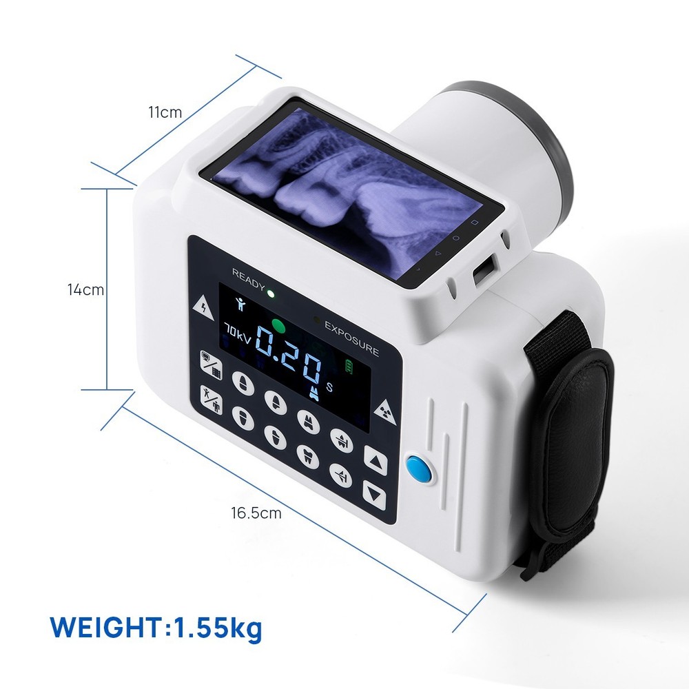 Portable X Dental Unit ray Digital Machine With Screen No Shield +Sensor 2