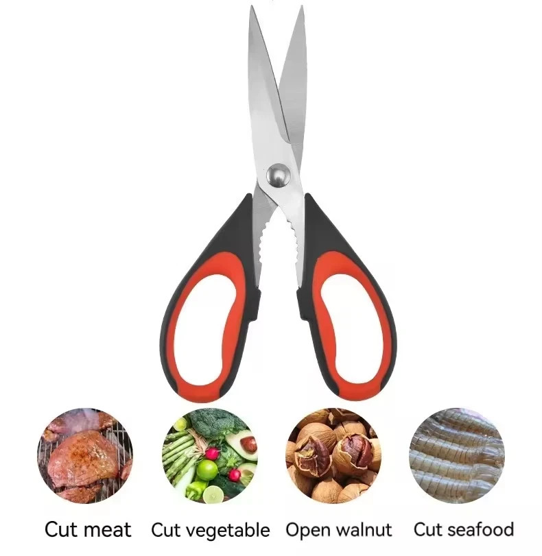 2X Heavy Duty Kitchen Shears Stainless Steel Kitchen Scissors Ultra Sharp Multi