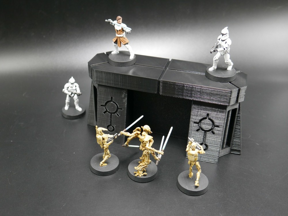 Tabletop Terrain Necron Scifi Space Portal Bunker