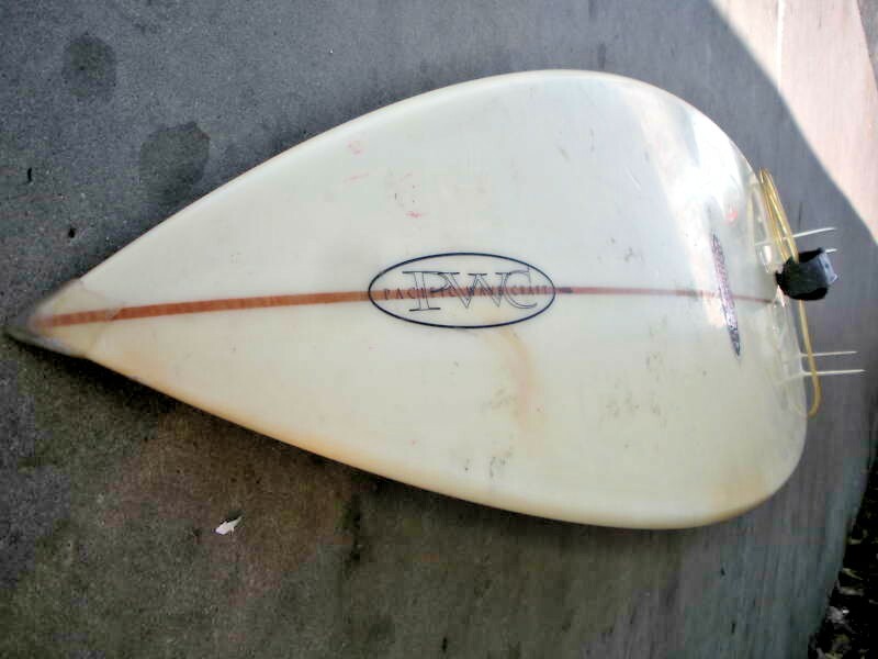 PACIFIC WAVE CRAFT SURFBOARD ( HANDCRAFTED BY ROY SANCHEZ
