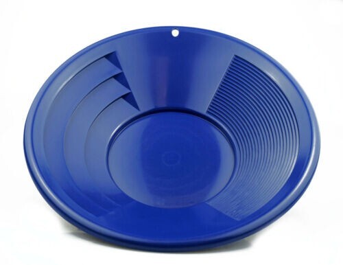 Sluice Monkey 14" Blue Gold Pan Panning Kit