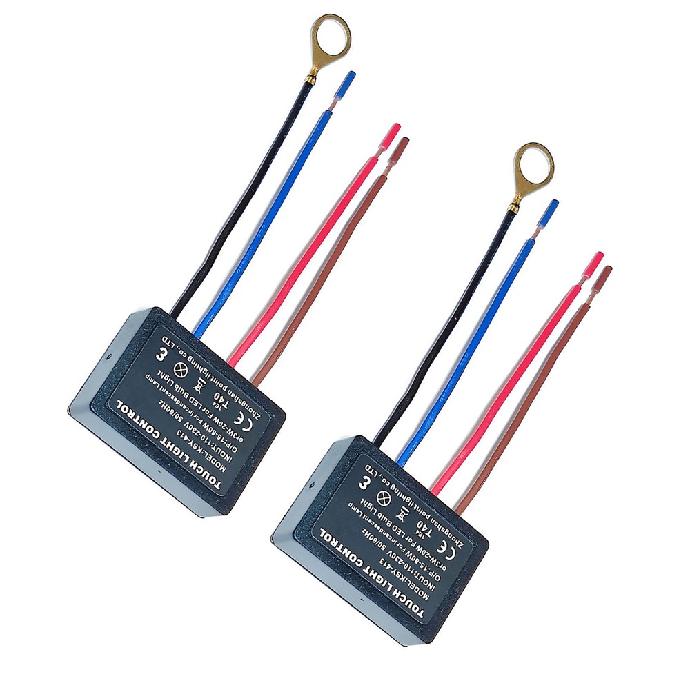 2Pcs Table light Dimmer Touch Control Sensor Module for LED Bulb Lamp Switch