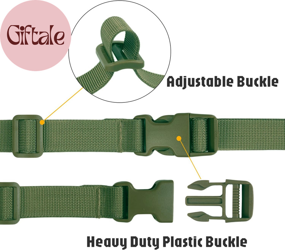 Backpack Accessory Strap Luggage Straps Cover Strap Sleeping Bag Strap with Buck