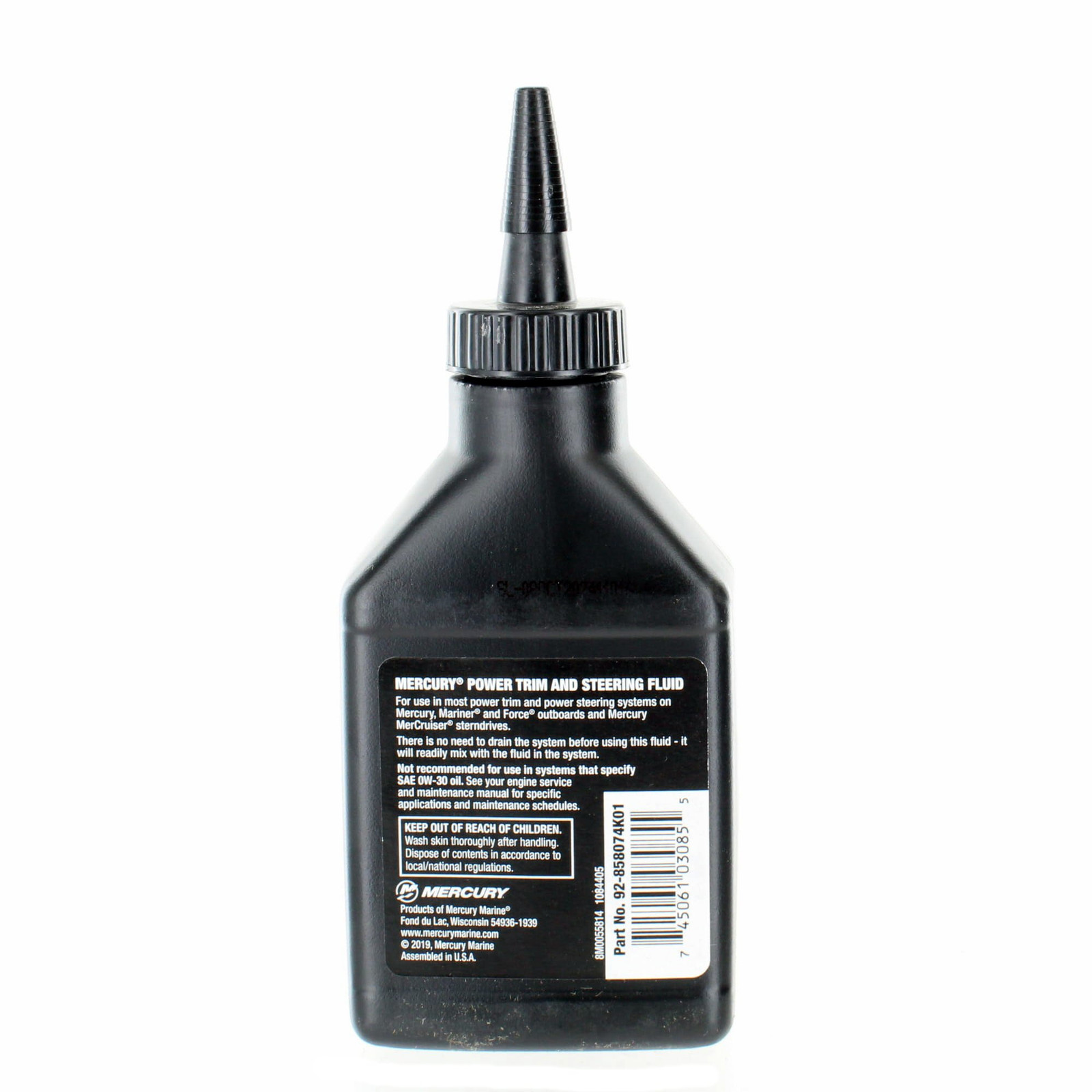 Mercury Marine Mercruiser New OEM Power Trim and Steering Fluid 8Fl oz,
