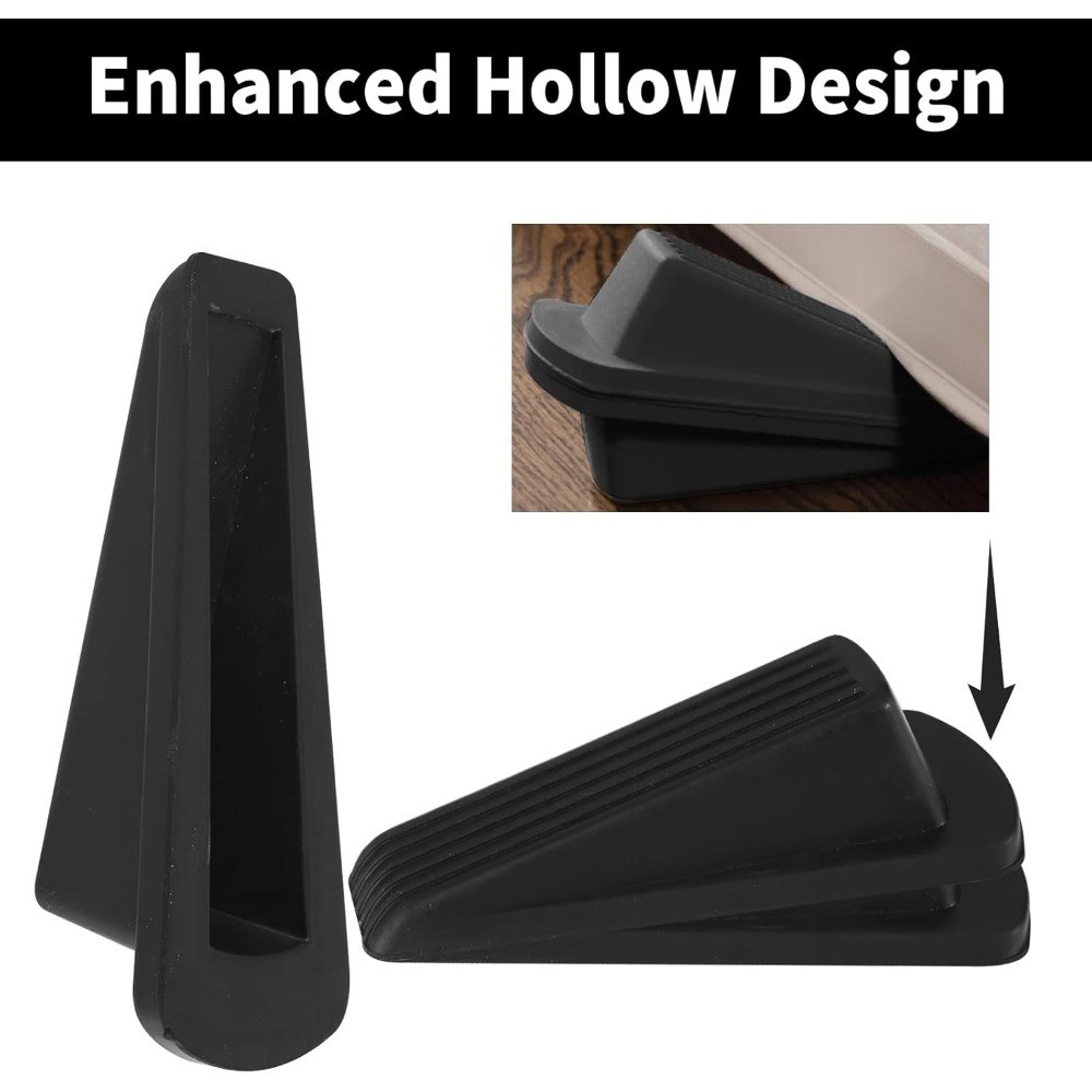 Premium Rubber s 2 Pack Heavy Duty Wedge for Bottom of