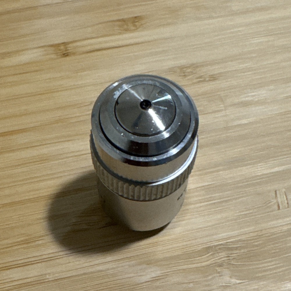 Leitz Wetzlar, PL 80x / 0.95 Infinity Microscope Objective Lens Made in Germany