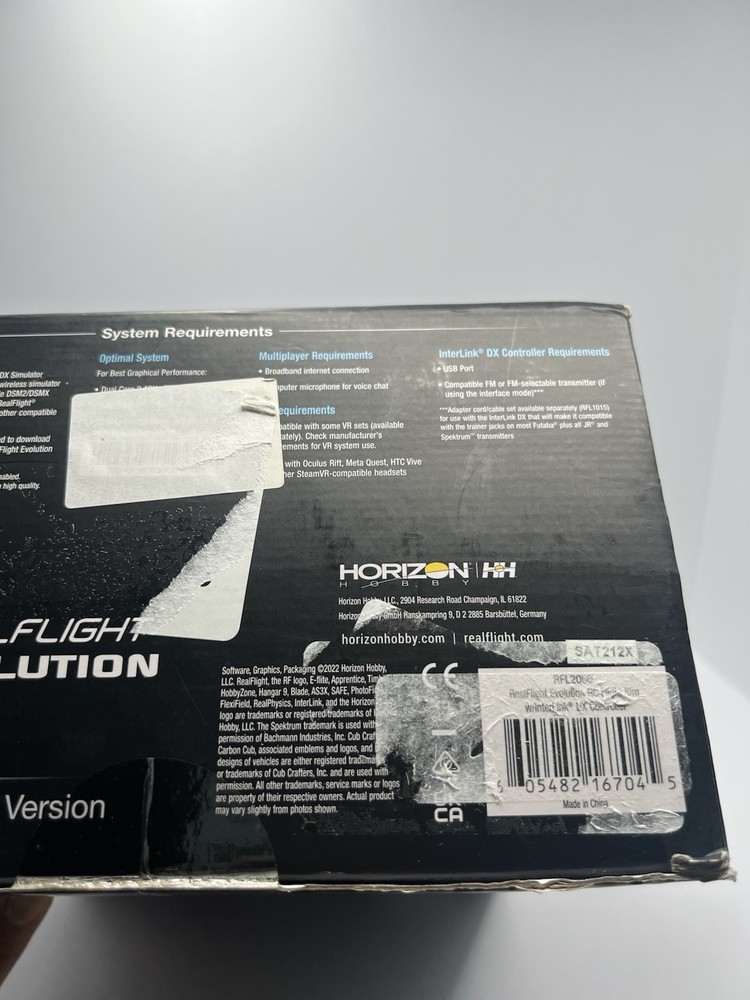 RealFlight Evolution RC Flight Simulator - RFL2000 (Controller Only)