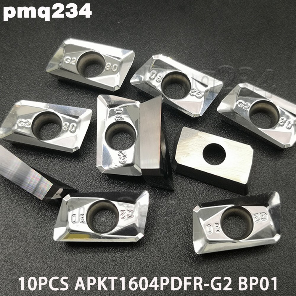 10PCS APKT1604PDFR-G2 BP01 cnc tools lathe inserts cutting tools Milling inserts