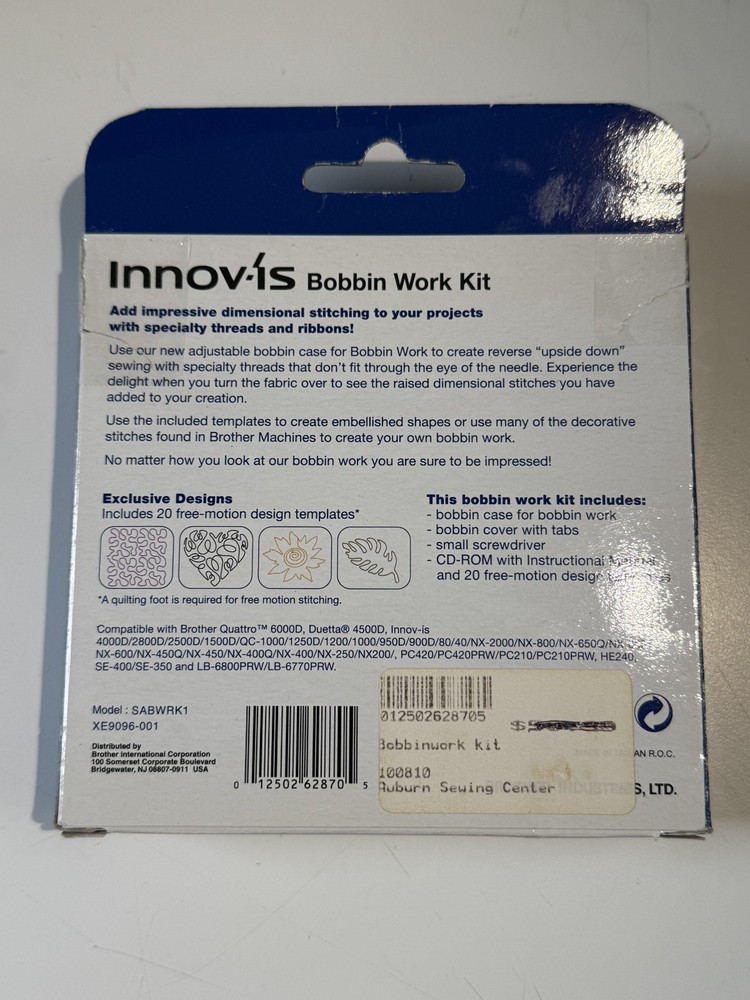 Brother Innov-is Bobbin Work Kit