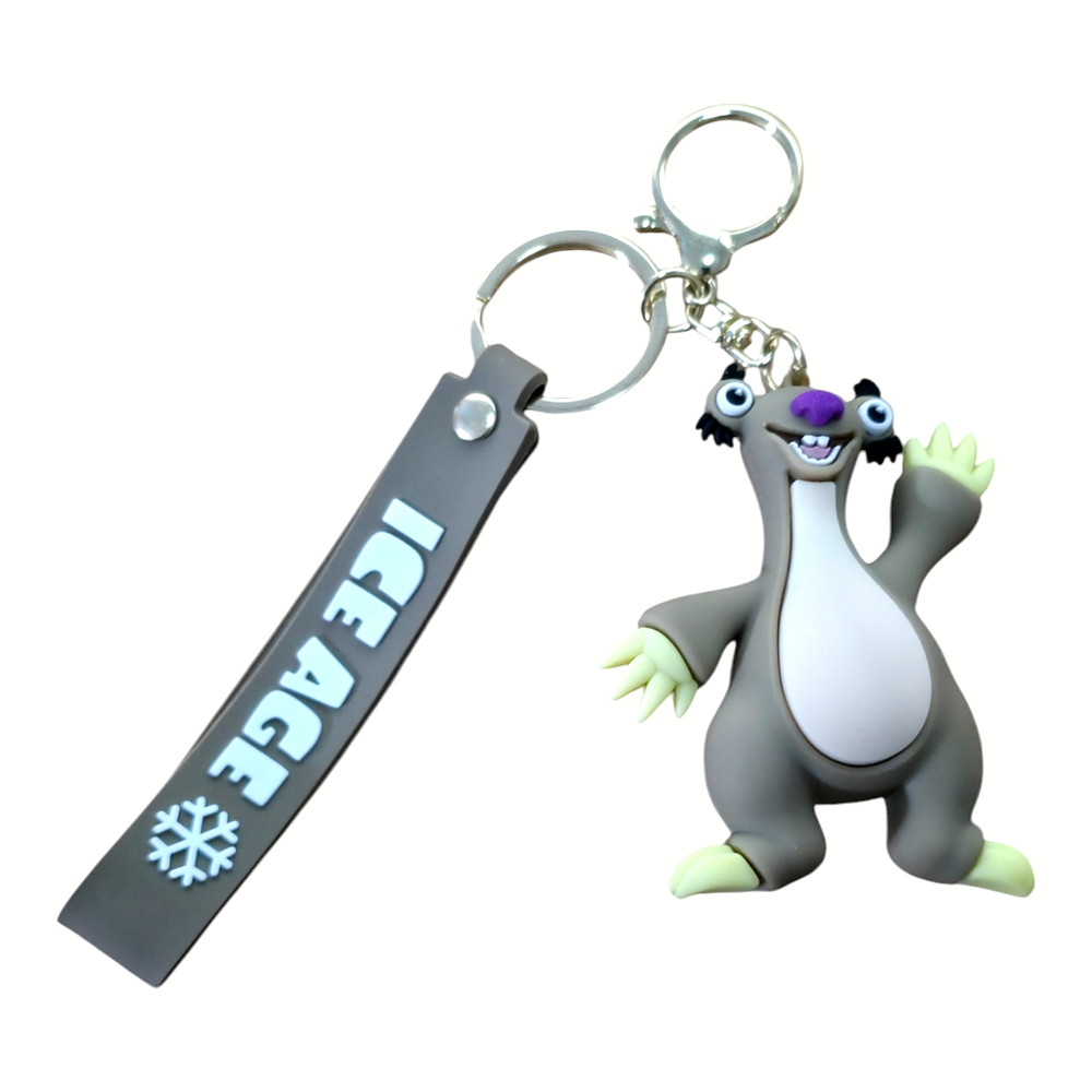 Ice Age "Sid" 3D Keychain / Backpack zipper Brand New Free Shipping