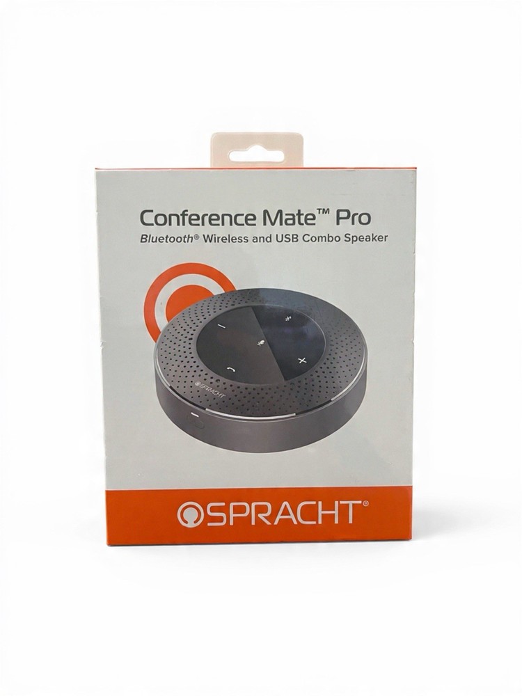 Spracht Conference Mate Pro Bluetooth and USB Wireless Speaker, Black MCP4010new