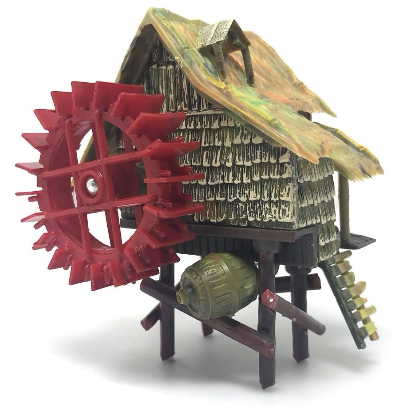 Penn-Plax Action-Air Aerating Aquarium Ornament – Rice Mill