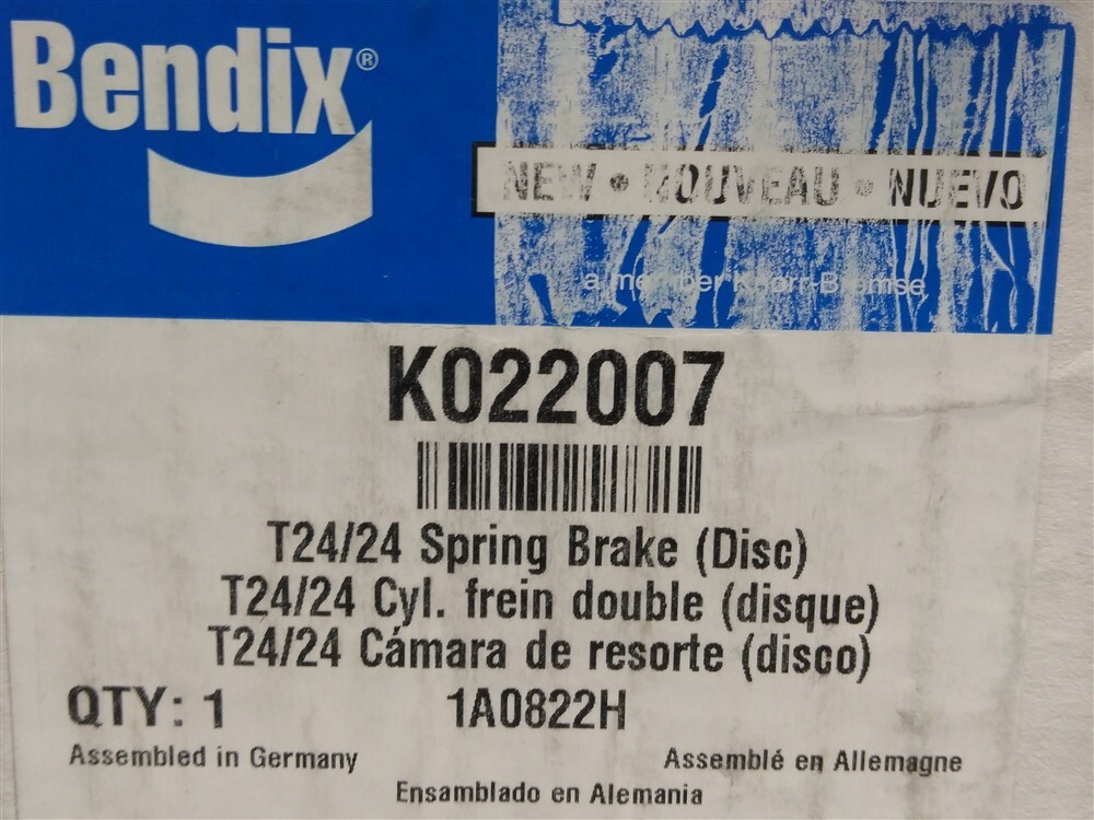 Bendix K022007 T24/24 Spring Brake (Disc)