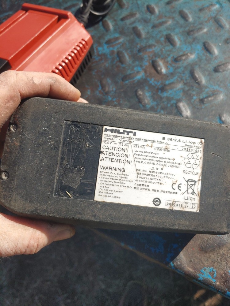 Hilti AG 600-A36 Grinder 36V