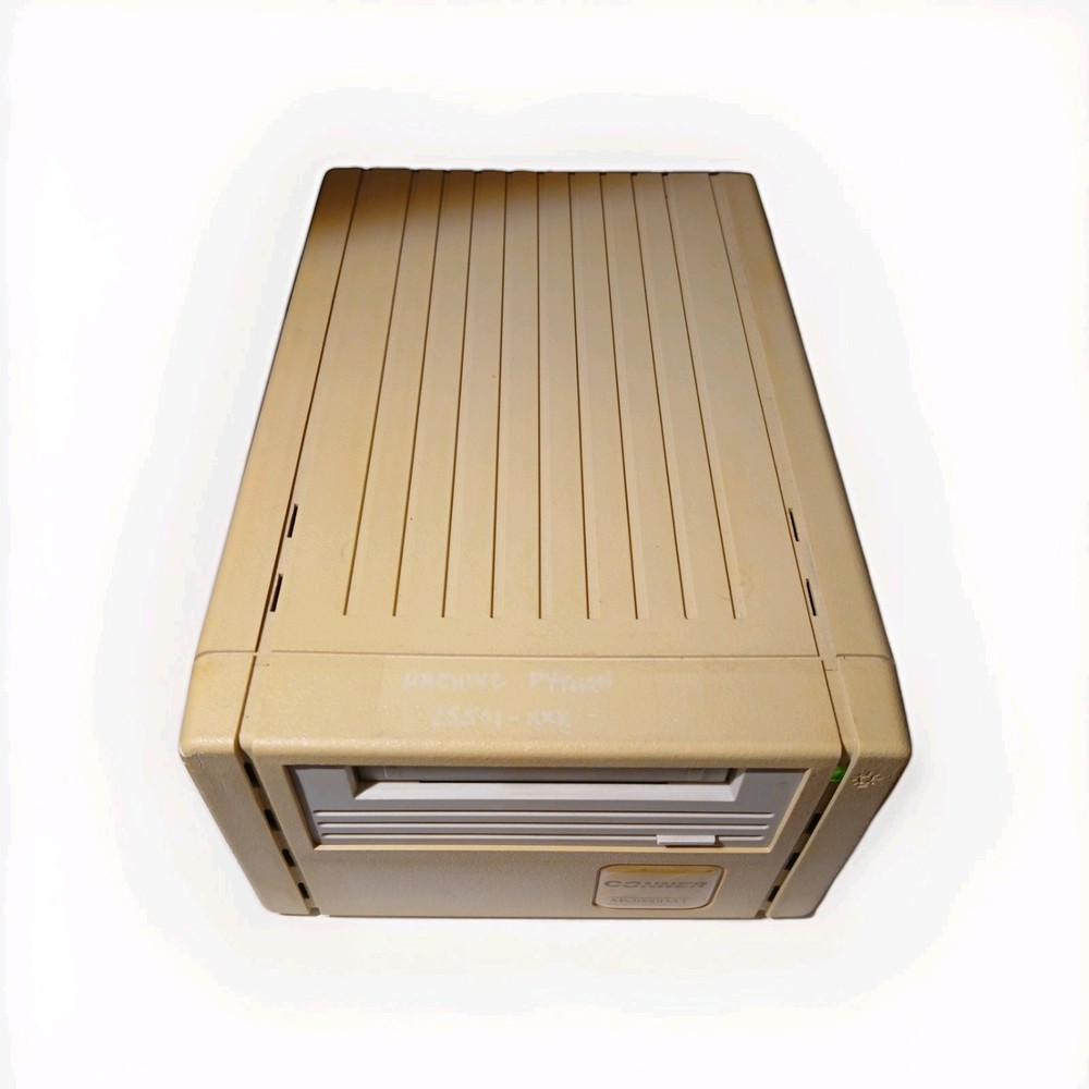 Conner External Tape Drive MS2000DAT 2 GB DAT Conner Peripherals, Inc