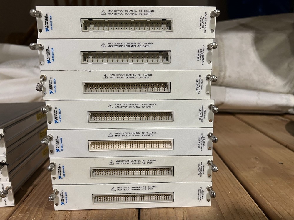 National Instruments SCXI DAQ modules 1126 Frequency Input