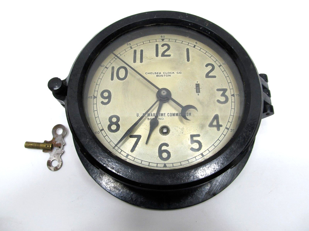 Chelsea US Maritime Ships Clock-Running  (9)