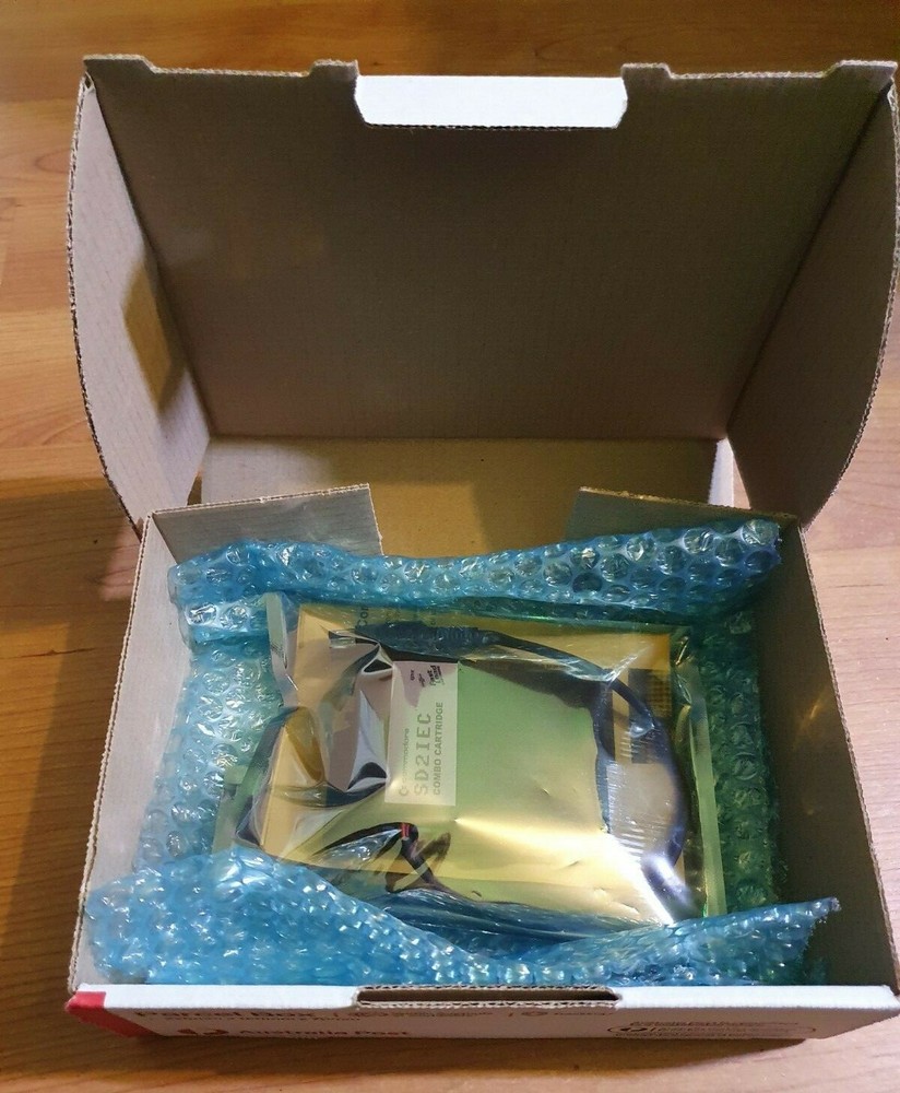 Commodore 64 SD Card Reader (SD2IEC) and Epyx Fastload Cartridge combo  C64