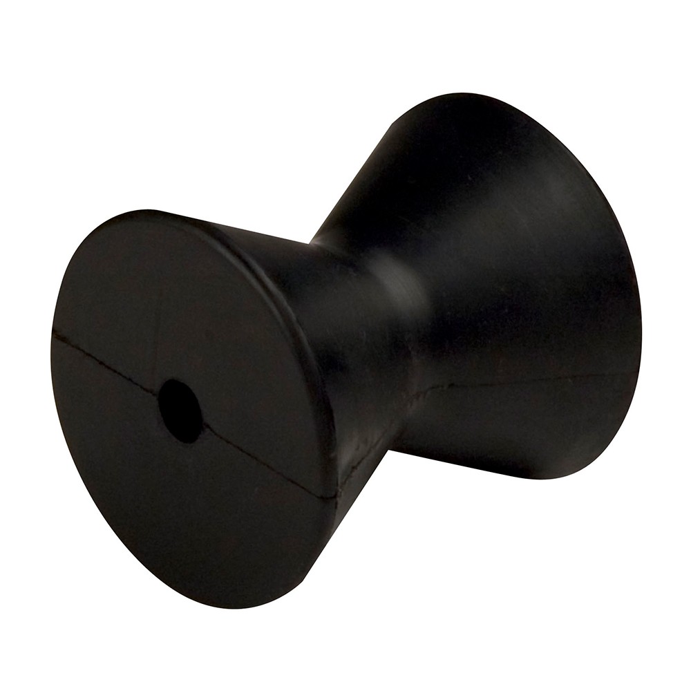 C.e. Smith 29541 Bow Roller - Black - 4" Diameter - 3-3/4"w - 1/2" Id