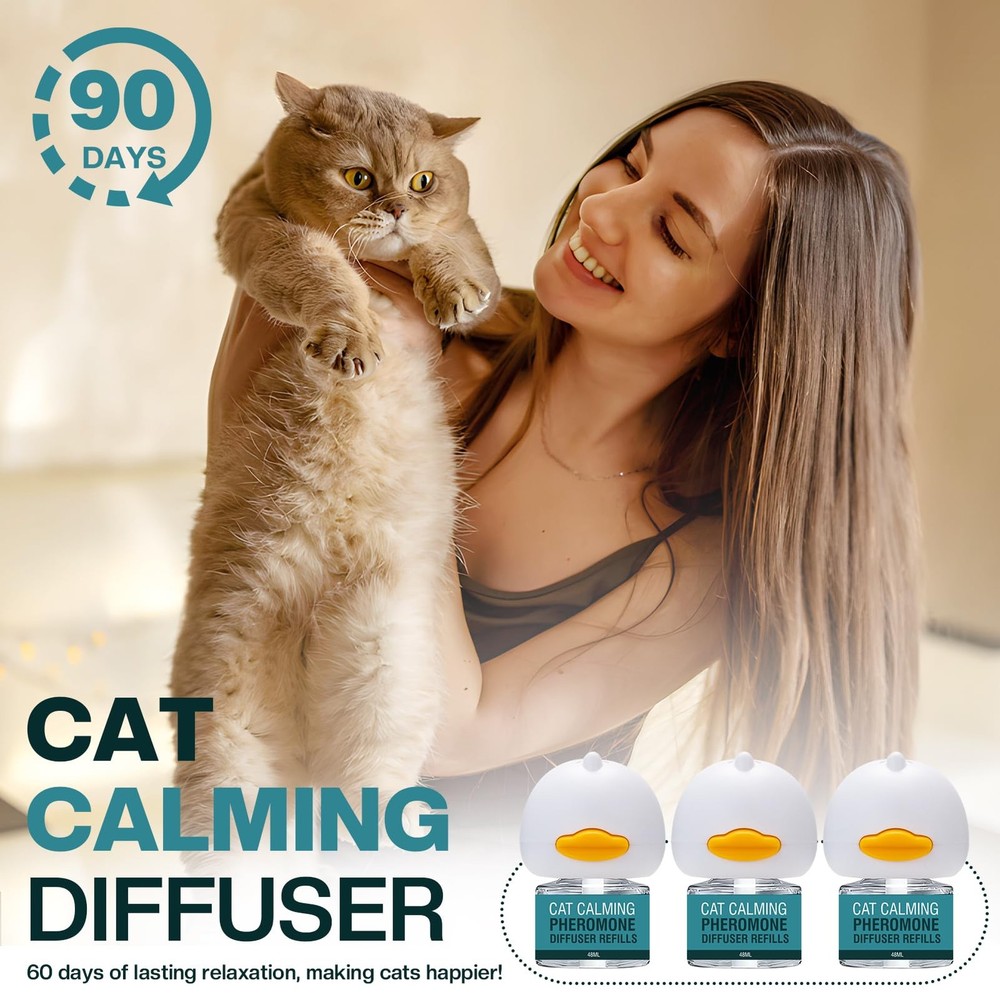 Cat Calming Diffuser 6 in 1 Multicat Pheromones Diffusers Green