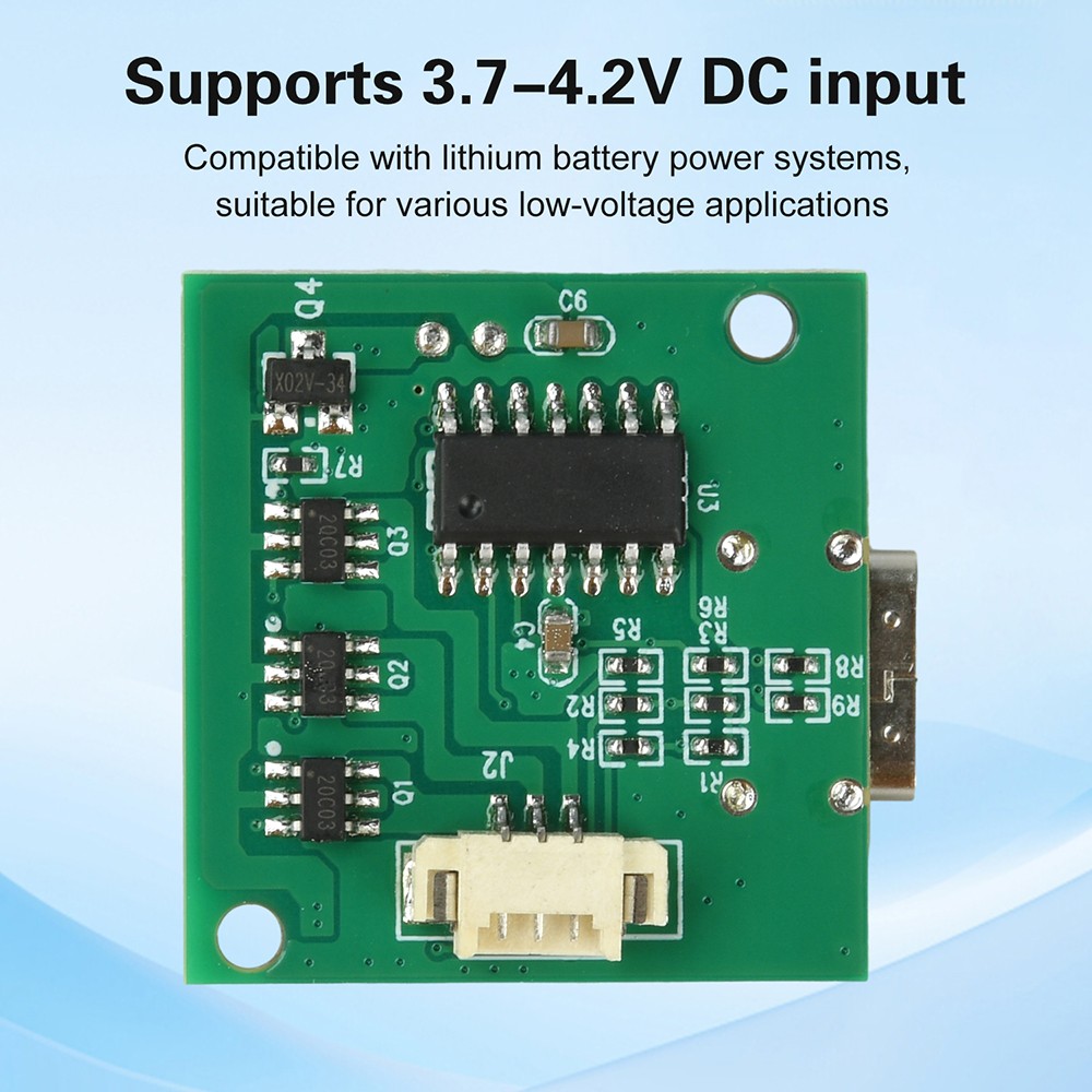 DC 3.7-4.2V ESC Micro Brushless Motor Speed Controller Fan Driver Board 6-Speed