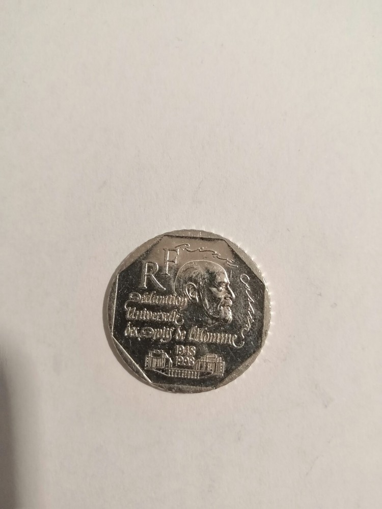 French 2 Franc Coin