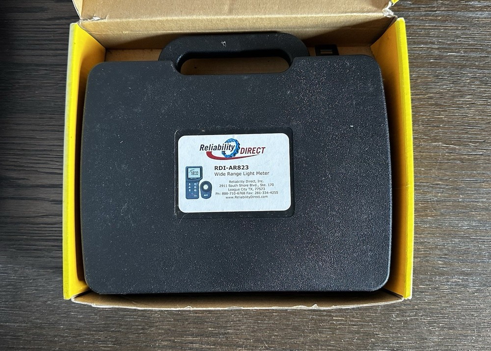 Intell Instruments Plus Digital Lux Meter - Smart Sensor RDI-AR823 Wide Range