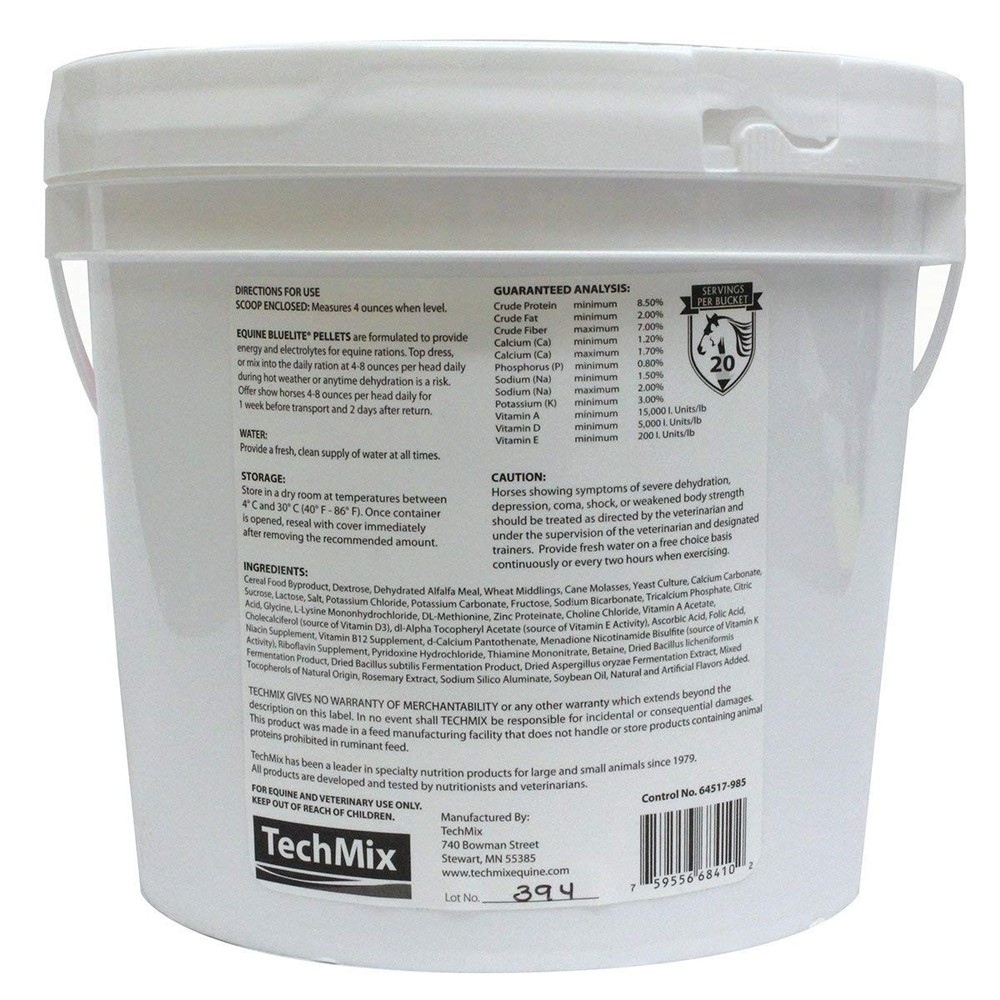 Equine BlueLite Pellets 5lb 5LB
