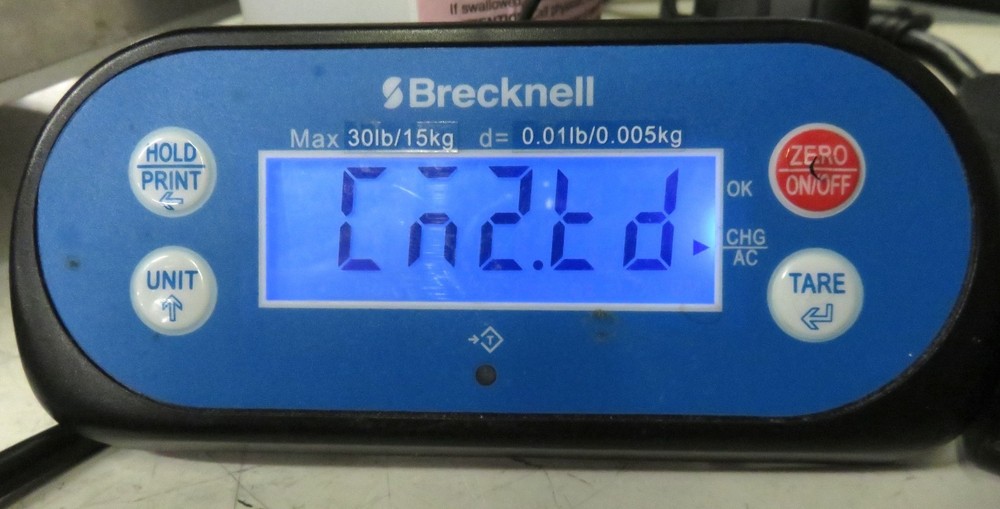Brecknell 6710U Checkout Scale * 30 Lbs * NO DISPLAY, Basic Testing