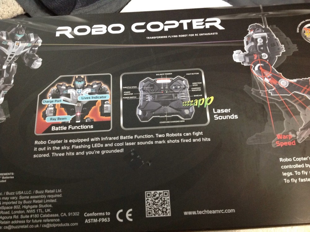 TECH TEAM RC ROBO COPTER