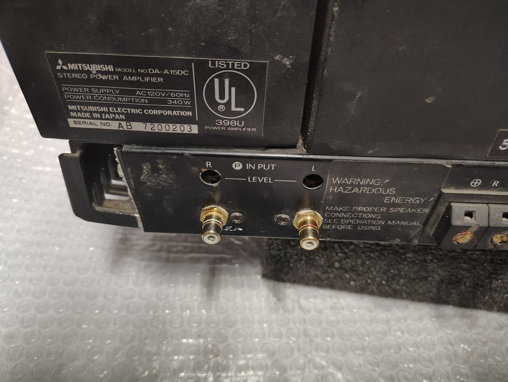 Mitsubishi DA-A15DC power amplifier