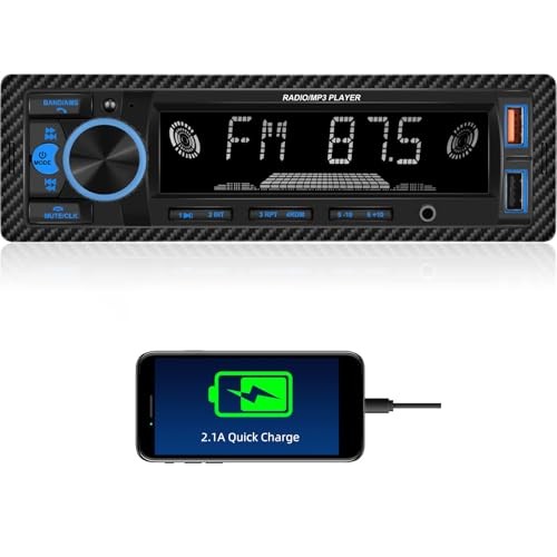 Single Din Bluetooth Multimedia Car Stereo Radio Bluetooth 1 Din MP3 Player