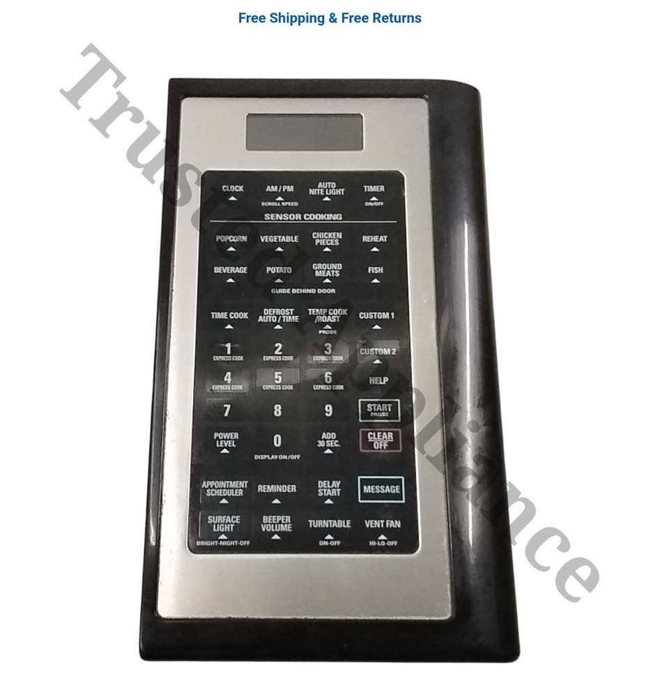 Microwave Control Panel Console De64-00342A Stainless