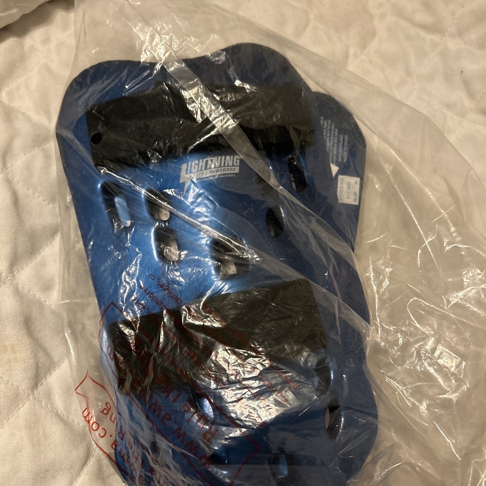 ProForce® Lightning Shin Guard Blue Md