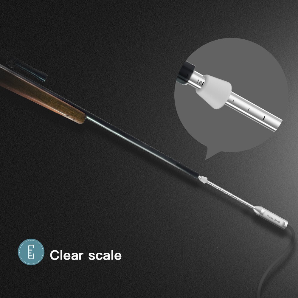 Teslong Rigid Rifle Borescope 4.5" Monitor Fits .20 Caliber & Larger 26inch Rod