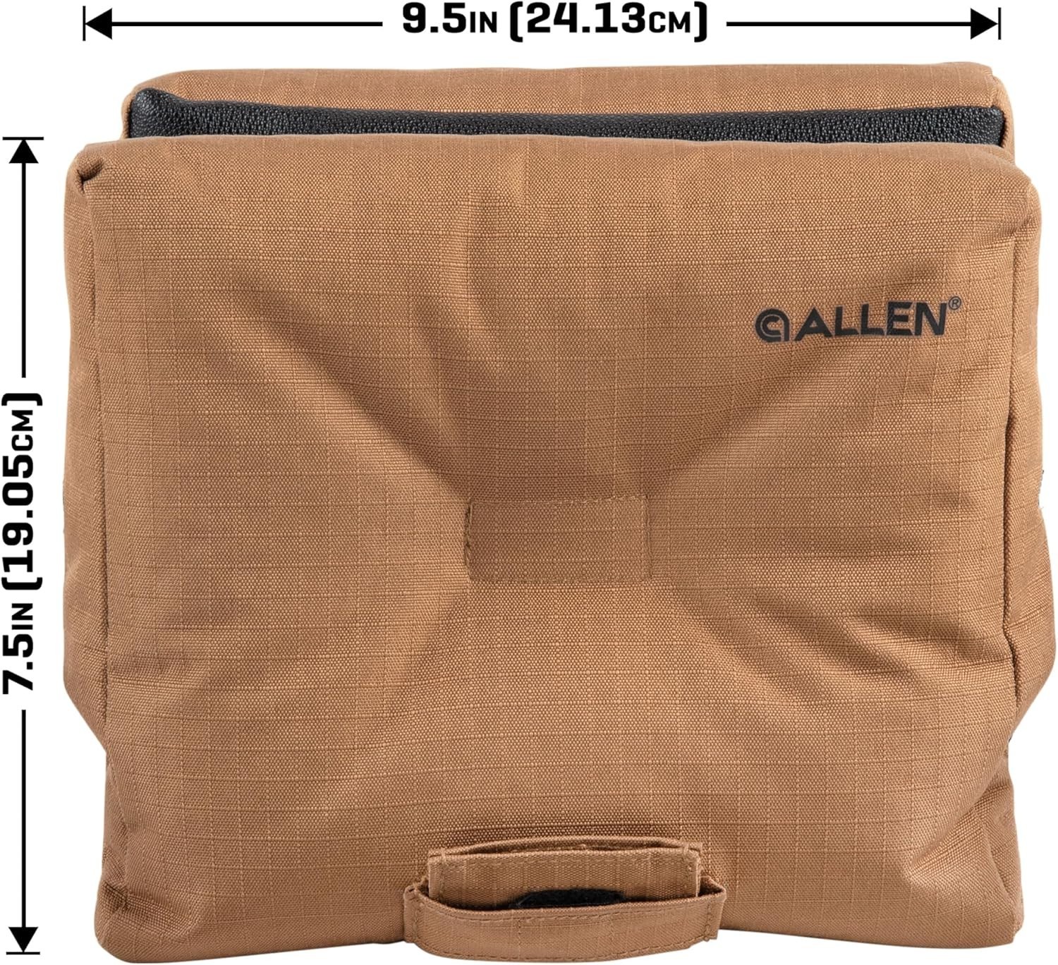 Unfilled Shooting Bench Bag, Tan/Black